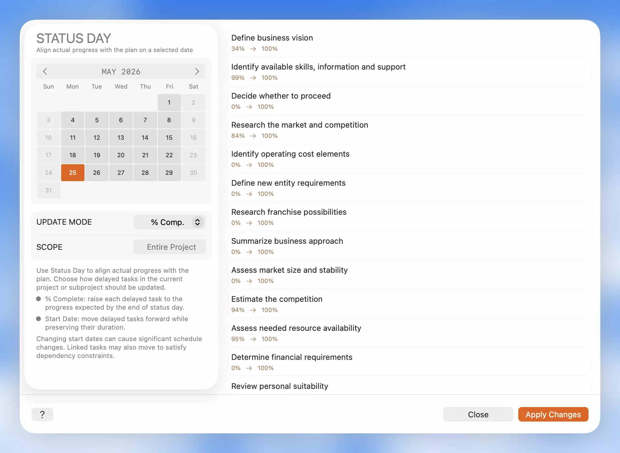 Status Day