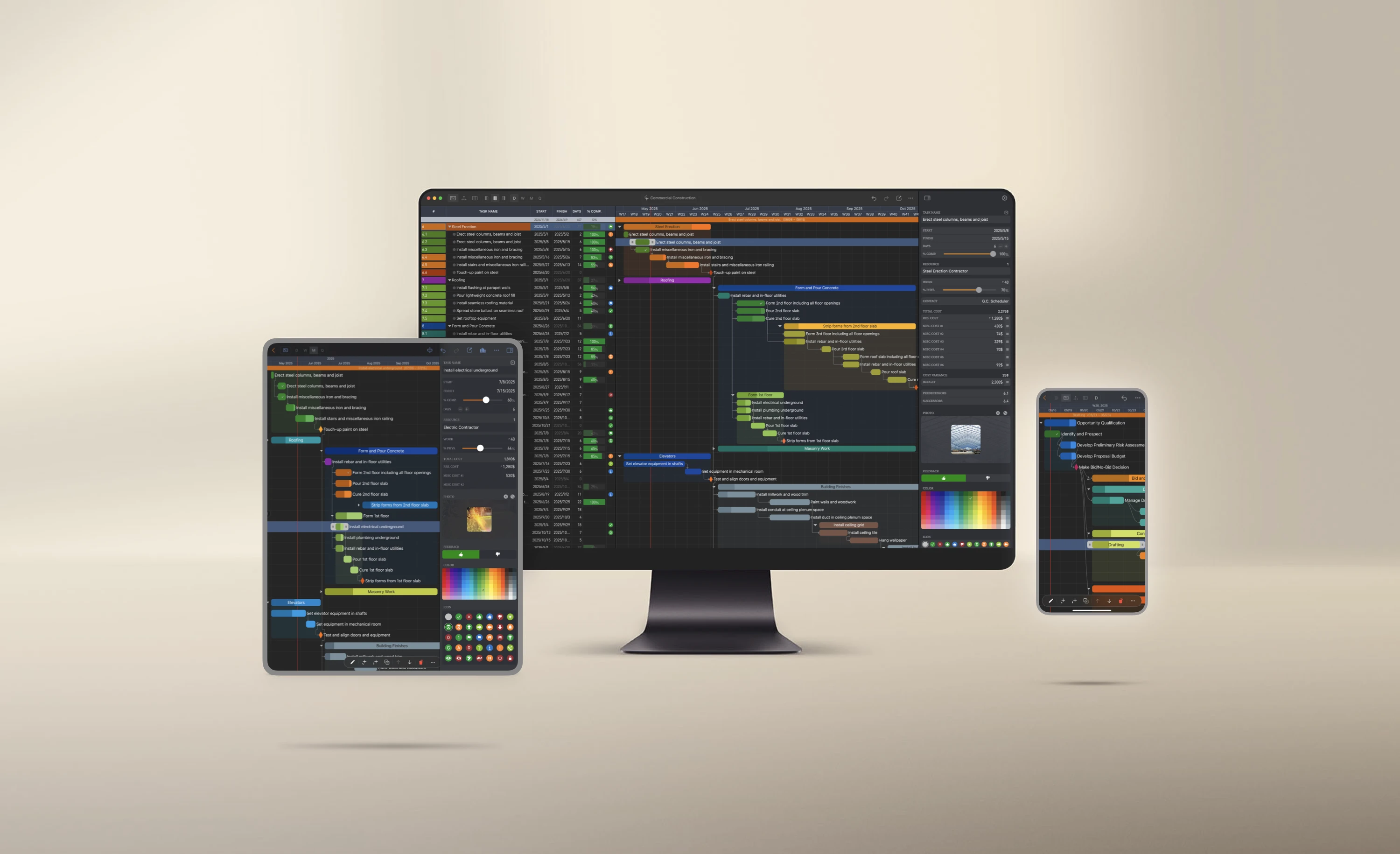 QuickPlanX (in Beta) application screenshots